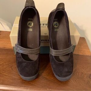 Merrell Brown  Flats Comfortable Loafers